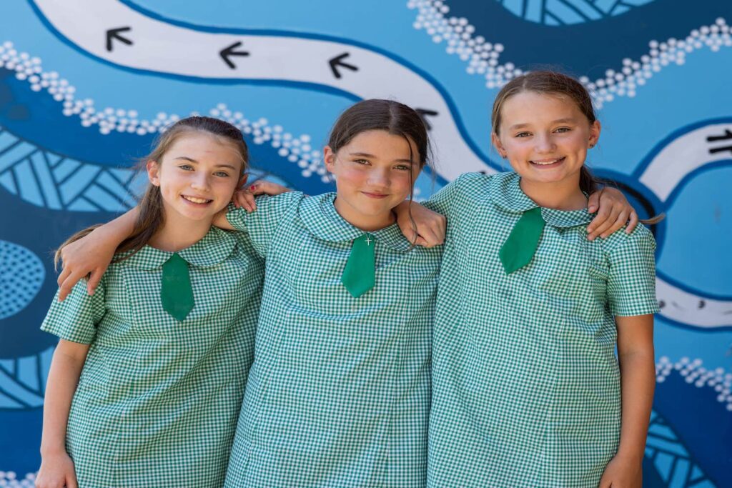 Three Female Holy Spirit Students